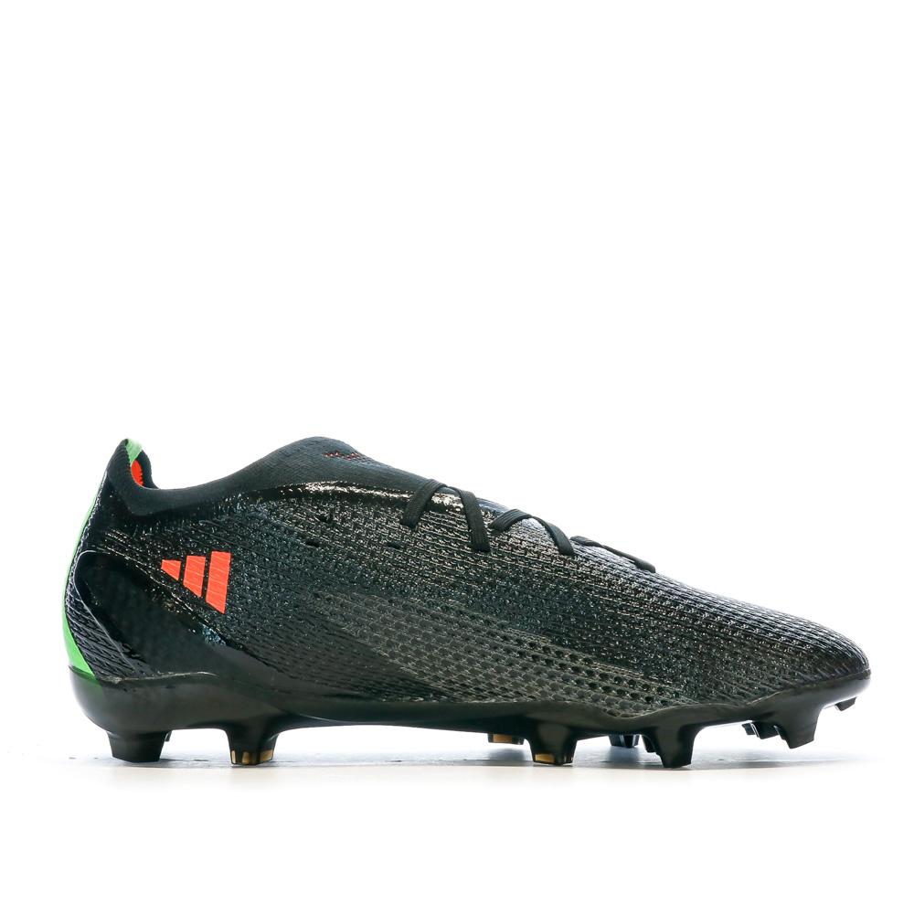 Chaussures de foot Noires Homme Adidas X Speedportal.2 FG vue 2