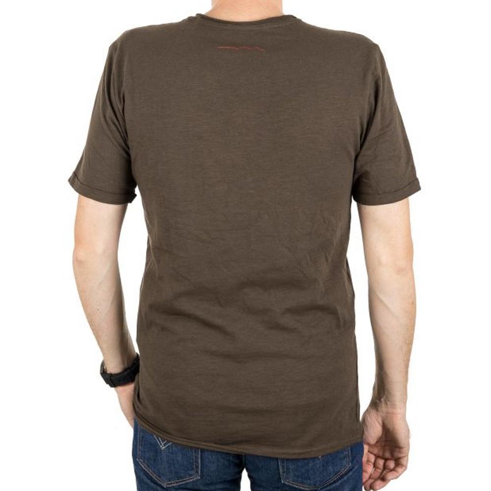 T-shirt Kaki Homme Teddy Smith Turos vue 2
