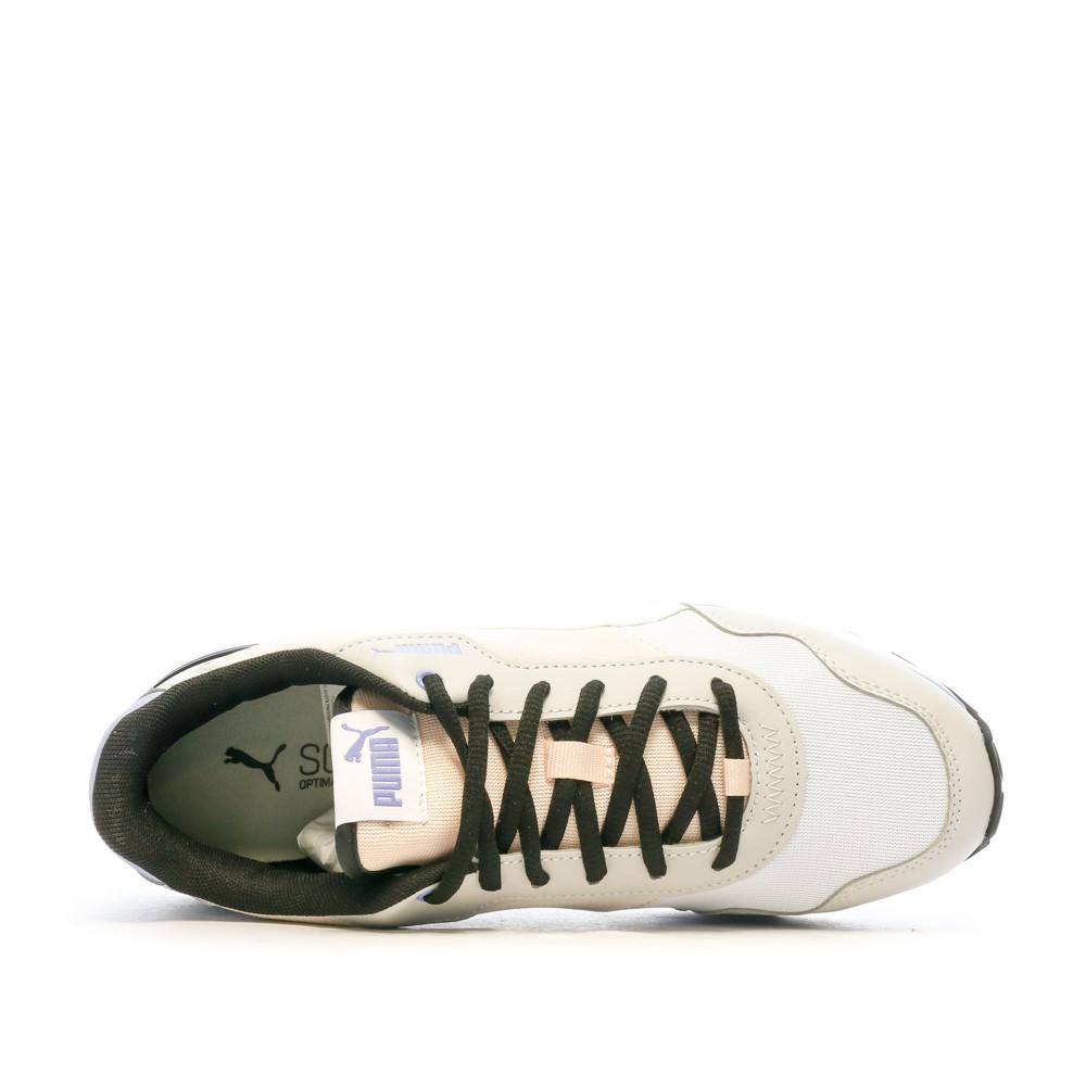 Baskets Écru Femme Puma R78 Voyage vue 4
