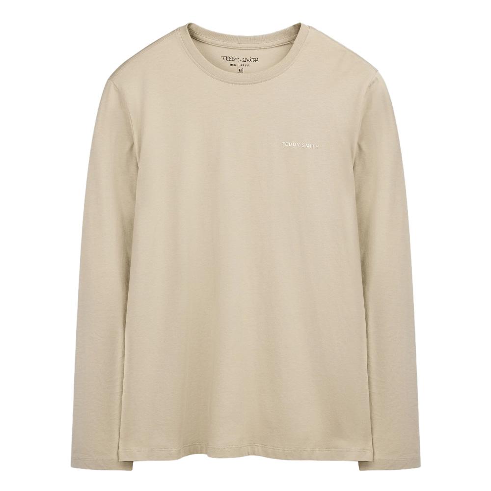 T-shirt Beige Homme Teddy Smith The Tee 2 pas cher