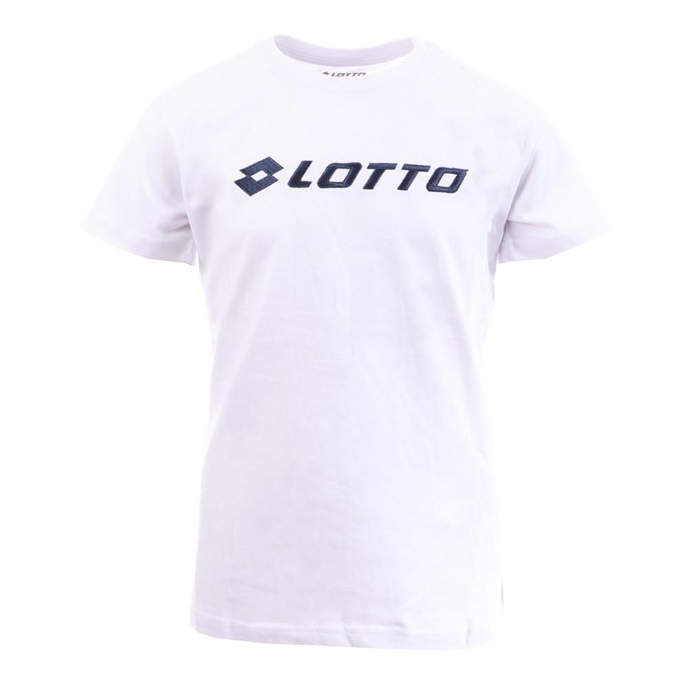 T-shirt Blanc Garçon Lotto 1104 pas cher