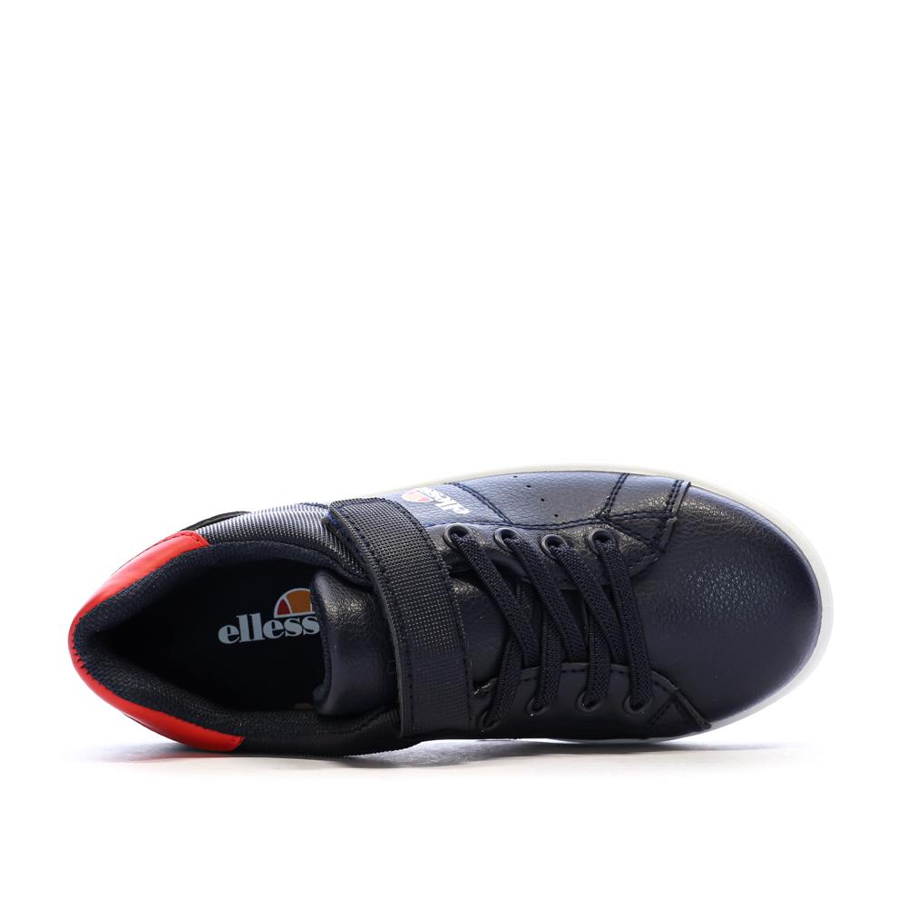Baskets Marines Garçon Ellesse Santo vue 4