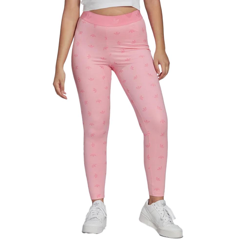 Legging Adidas Aop Rosa Mujer ver 3