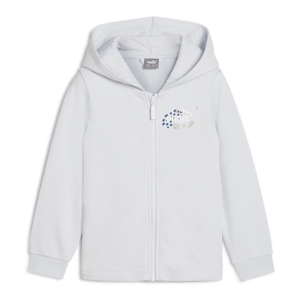 Sweat Zippé Mauve Fille Puma Ess+ pas cher