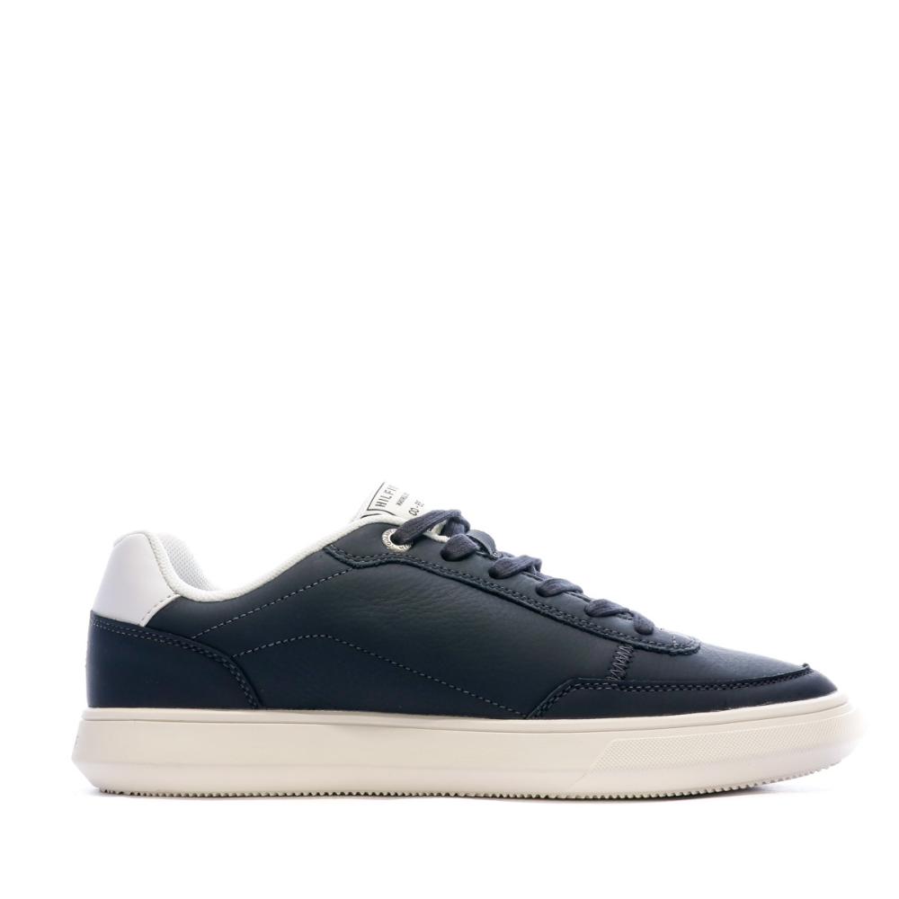 Baskets Bleu Homme Tommy Hilfiger With Laces vue 2
