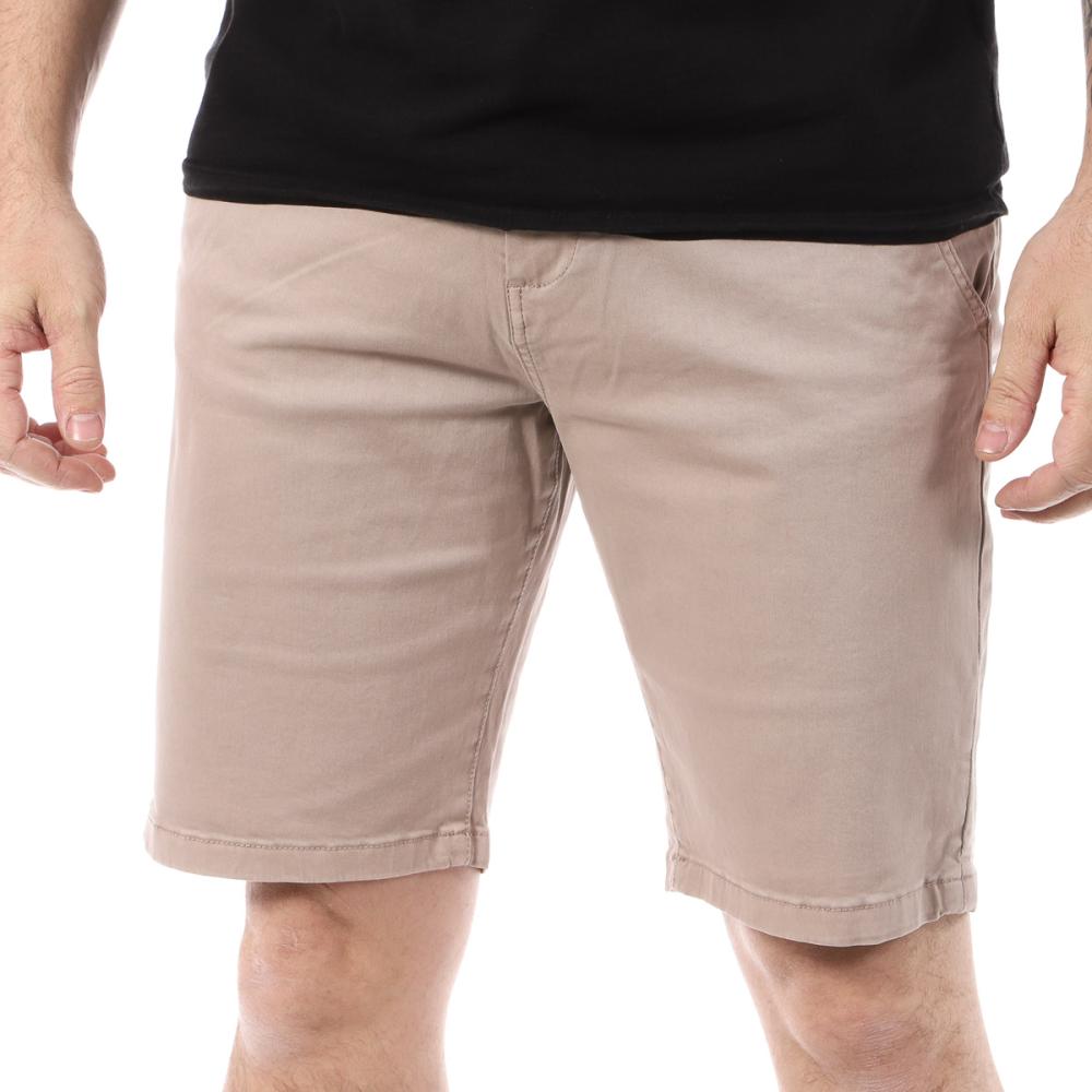 Short Marron Clair Homme Lee Cooper 008979 pas cher