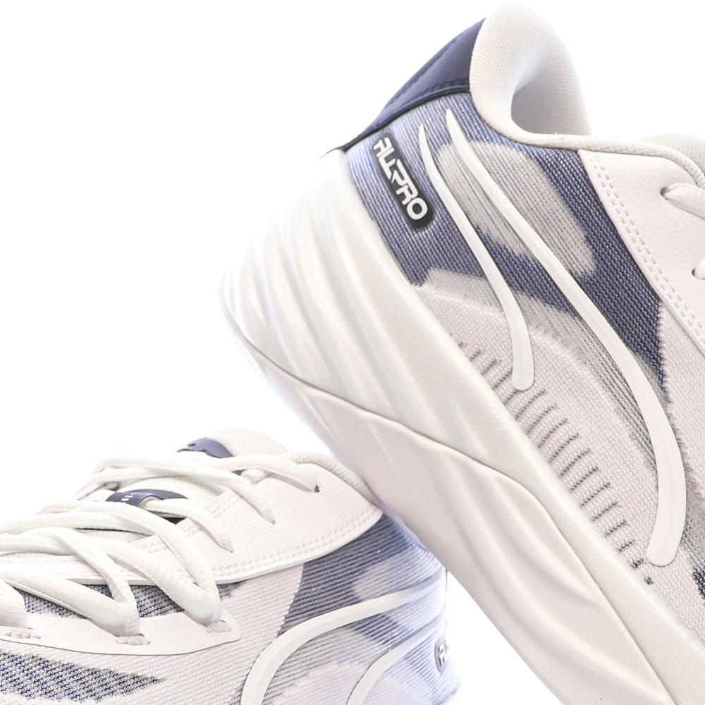 Baskets Blanches/Grises Homme Puma All-pro Nitro vue 7