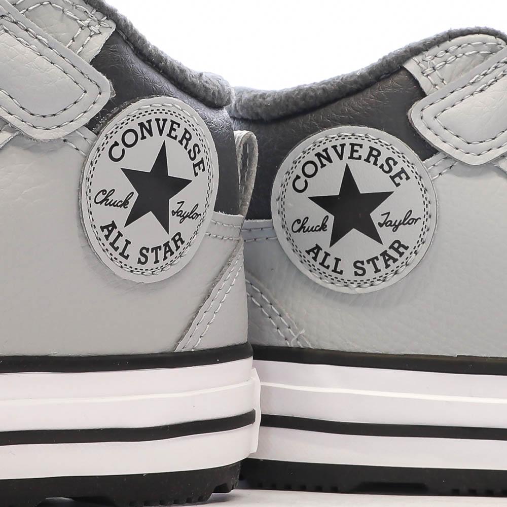 Baskets Grises Garçon Converse Malden vue 6