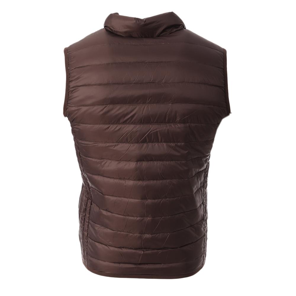 Doudoune Sans Manches Marron Homme Schott OAKLANDVRS vue 2