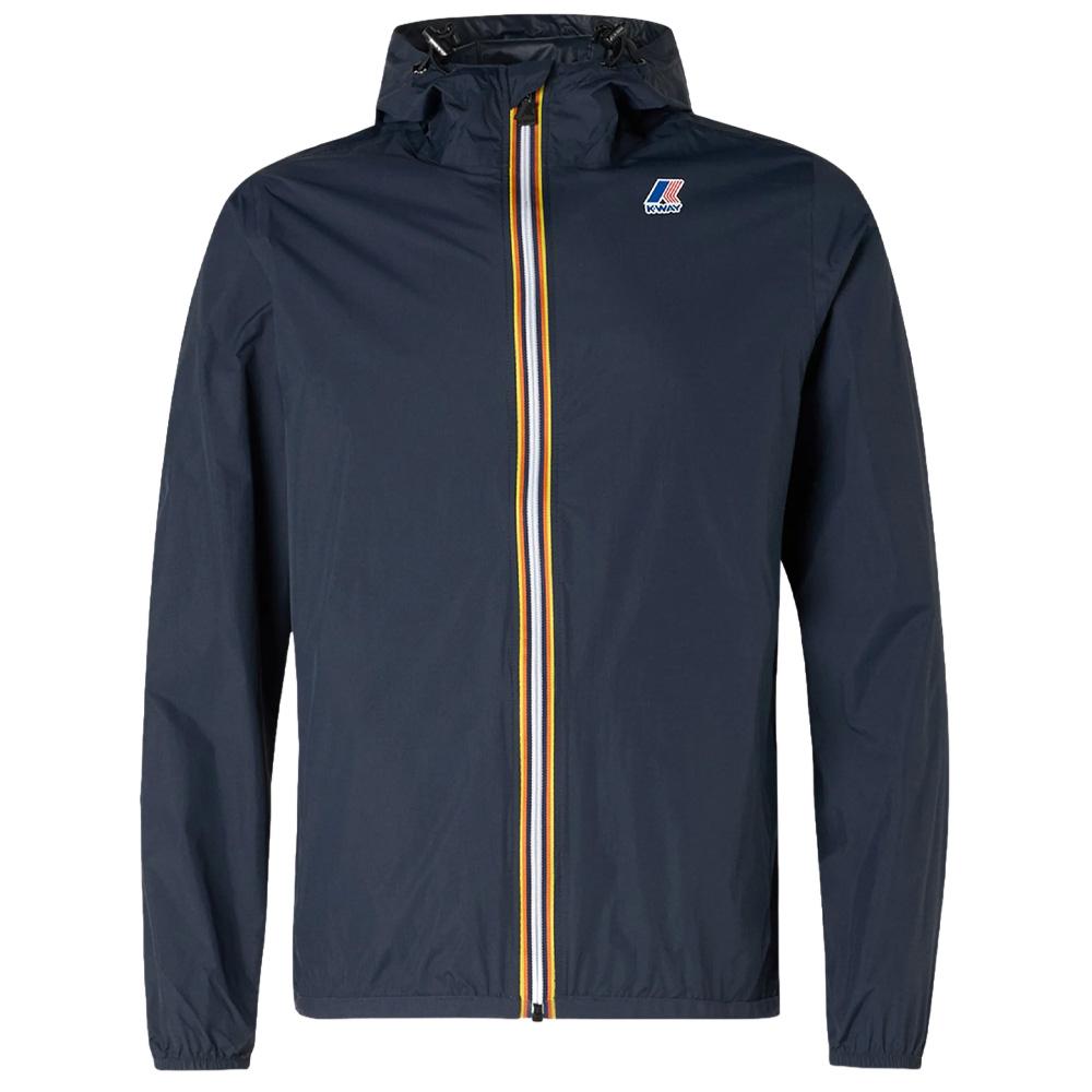 Chaqueta cortavientos azul marino unisex K-WAY Le vrai 4.0 Claude ver 3