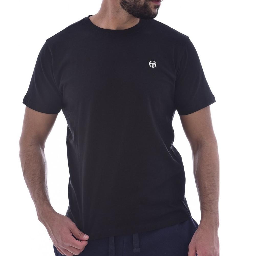 T-shirt Noir Homme Sergio Tacchini Iconic ST-103.10007-NR pas cher