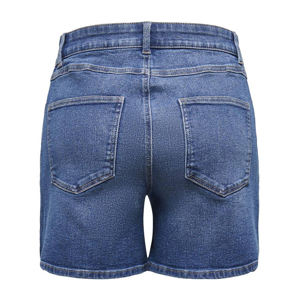 Short Bleu Moyen Femme Only Carrie vue 2