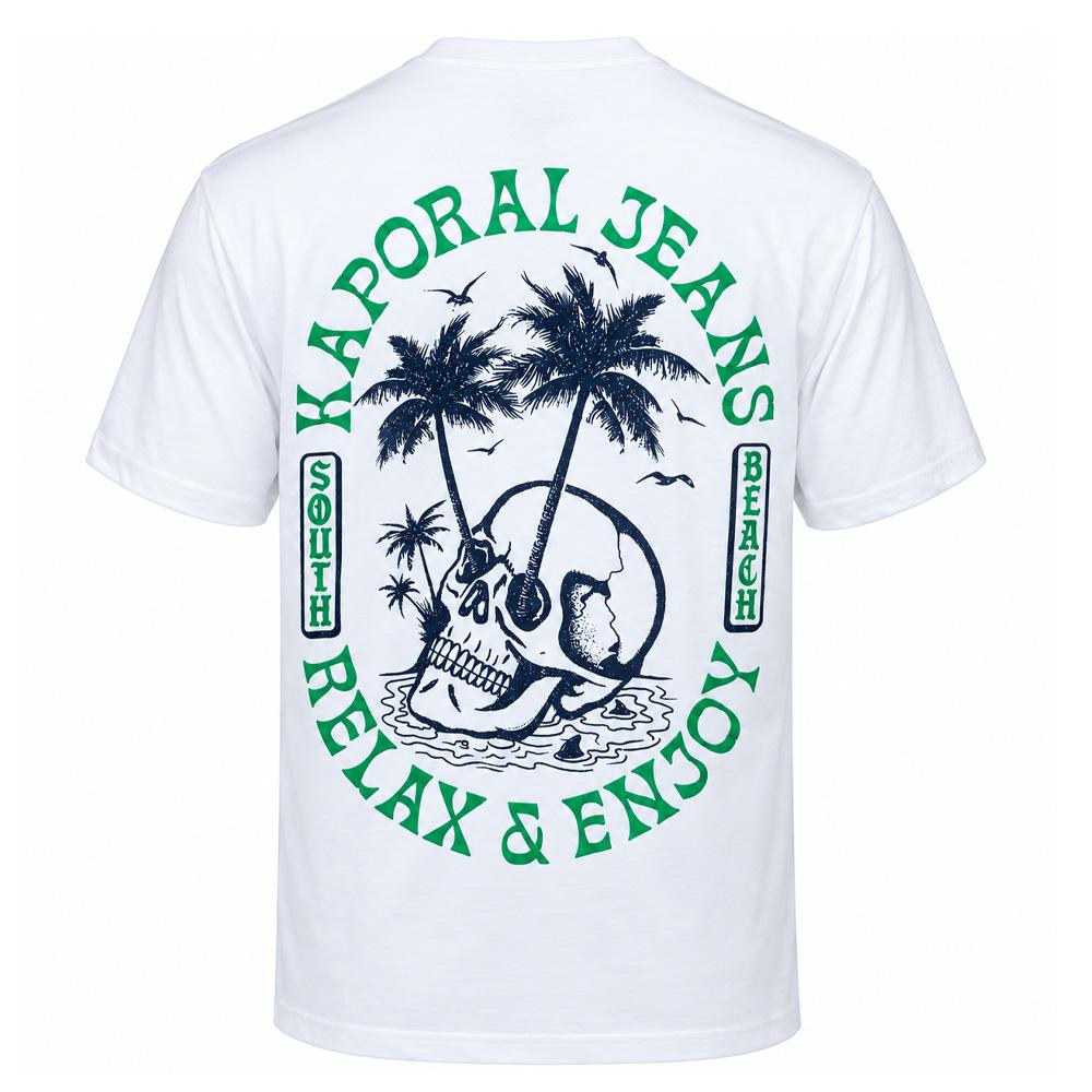 T-Shirt Blanc Homme Kaporal Till vue 2