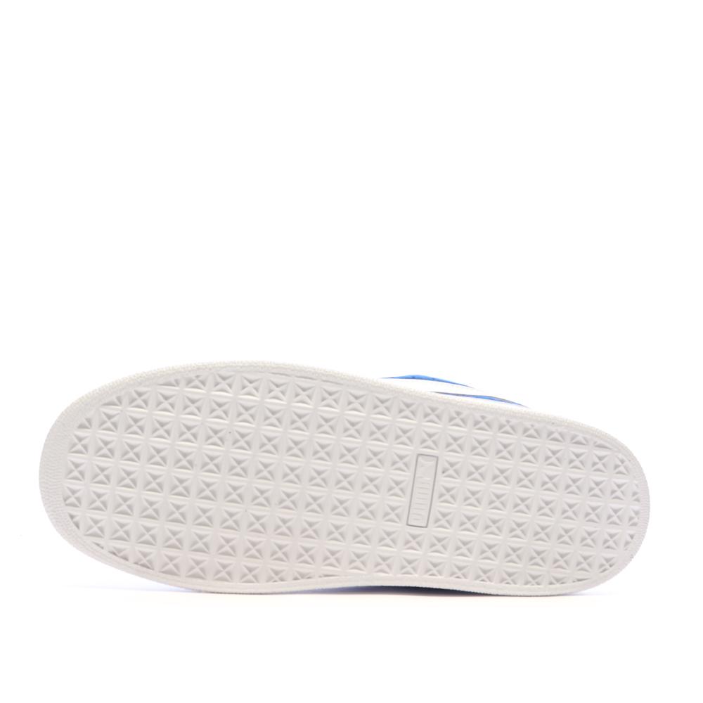 Baskets Bleu Femme Puma Suede XL vue 6