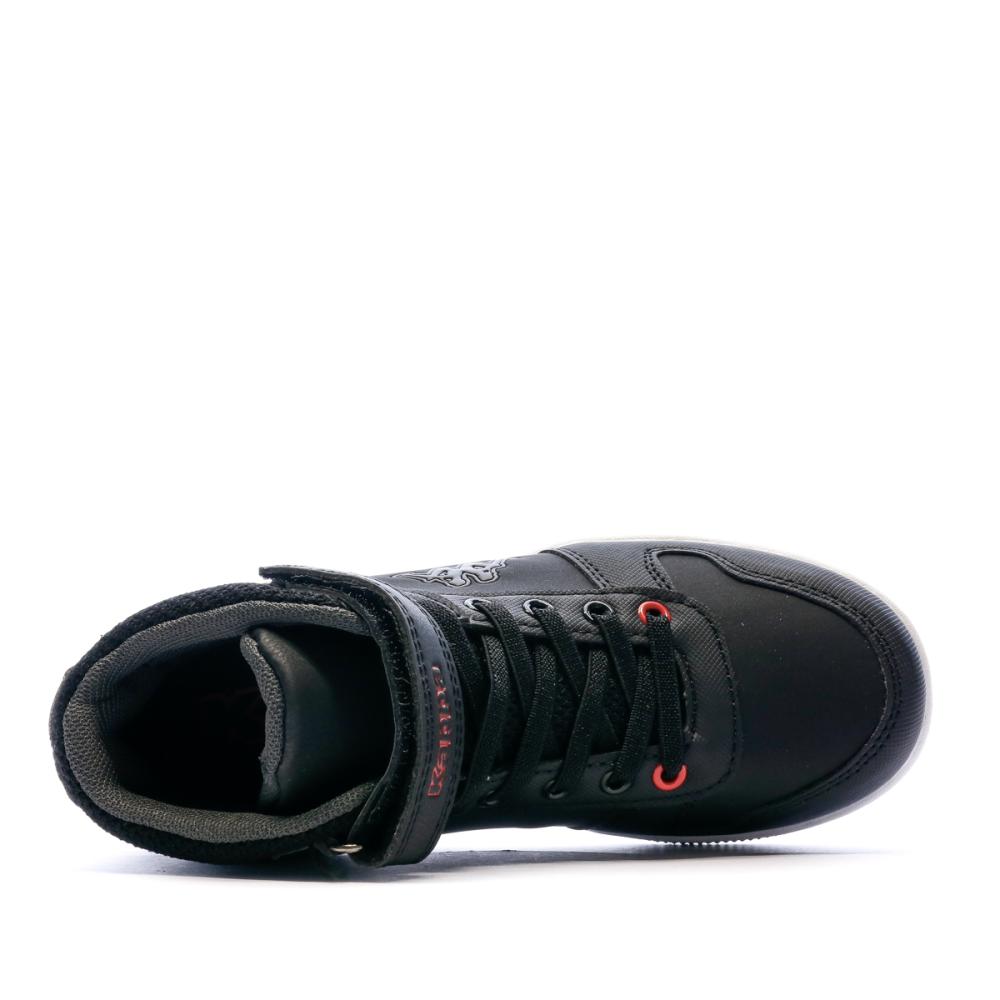 Baskets Noir Garçon Kappa Kary vue 4