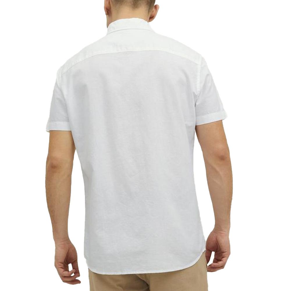 Chemisette Blanc Homme Jack & Jones Summer 12254098 vue 2