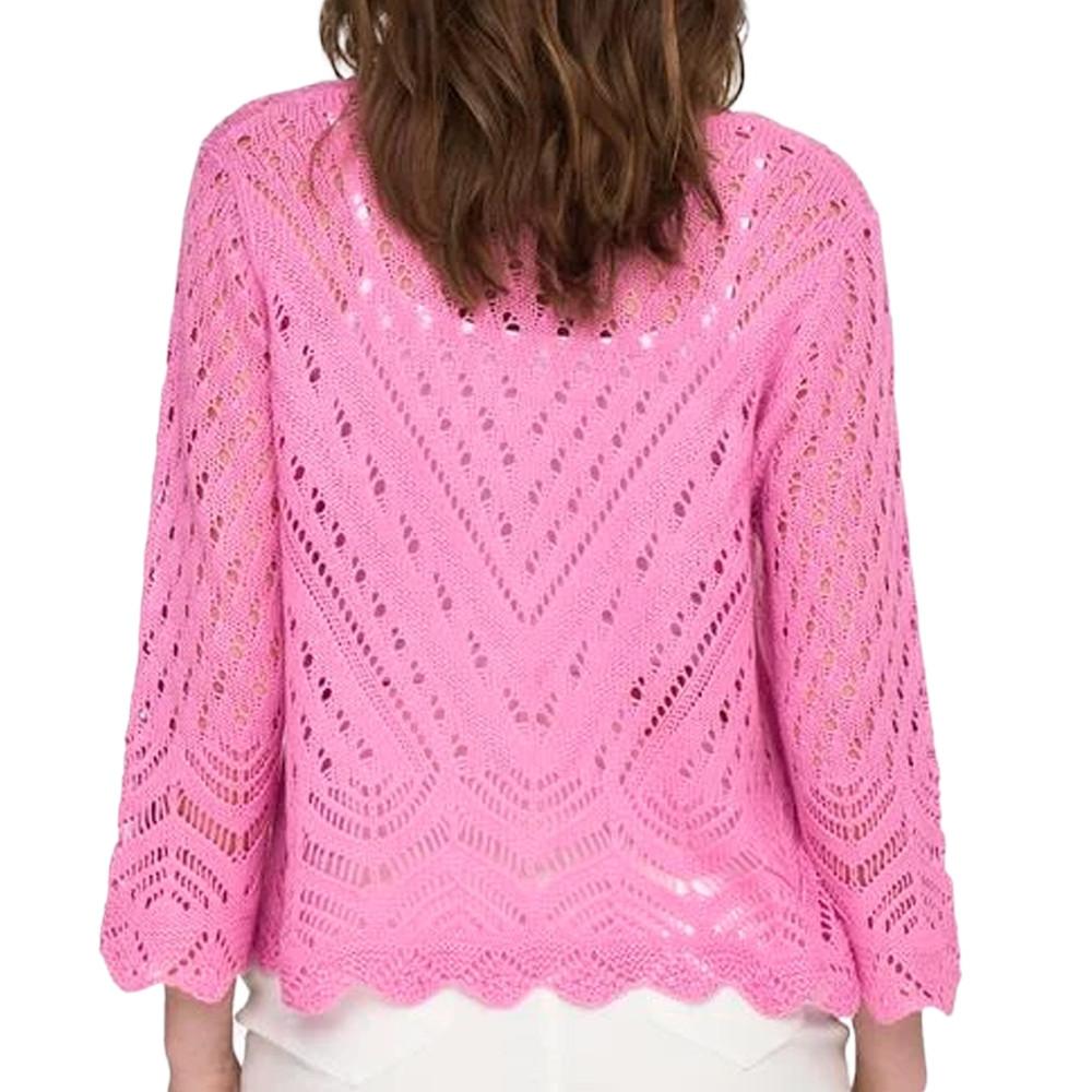 Pull En Maille Rose Femme JDY NEW vue 2