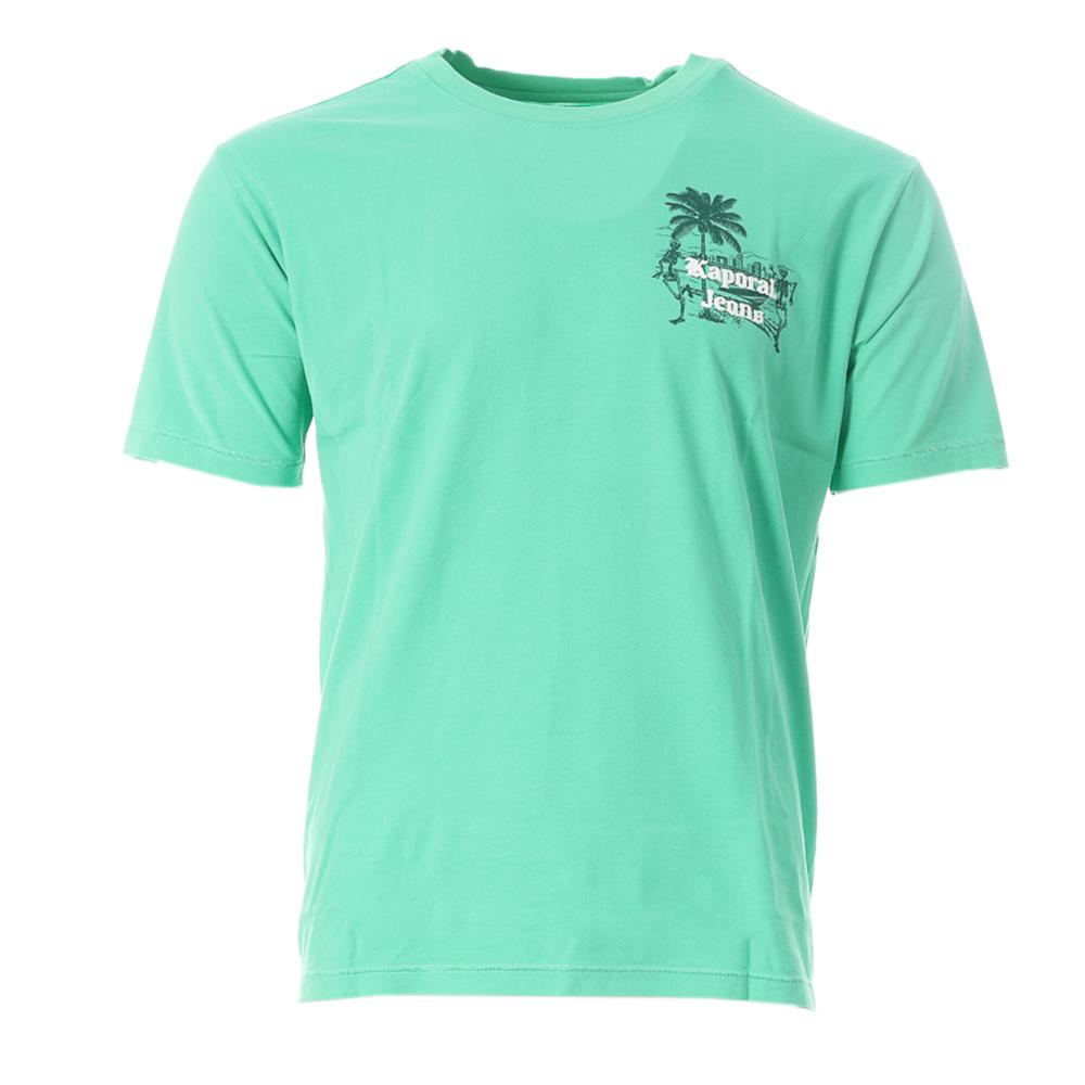 T-Shirt Vert Homme Kaporal TORINH25M11 pas cher