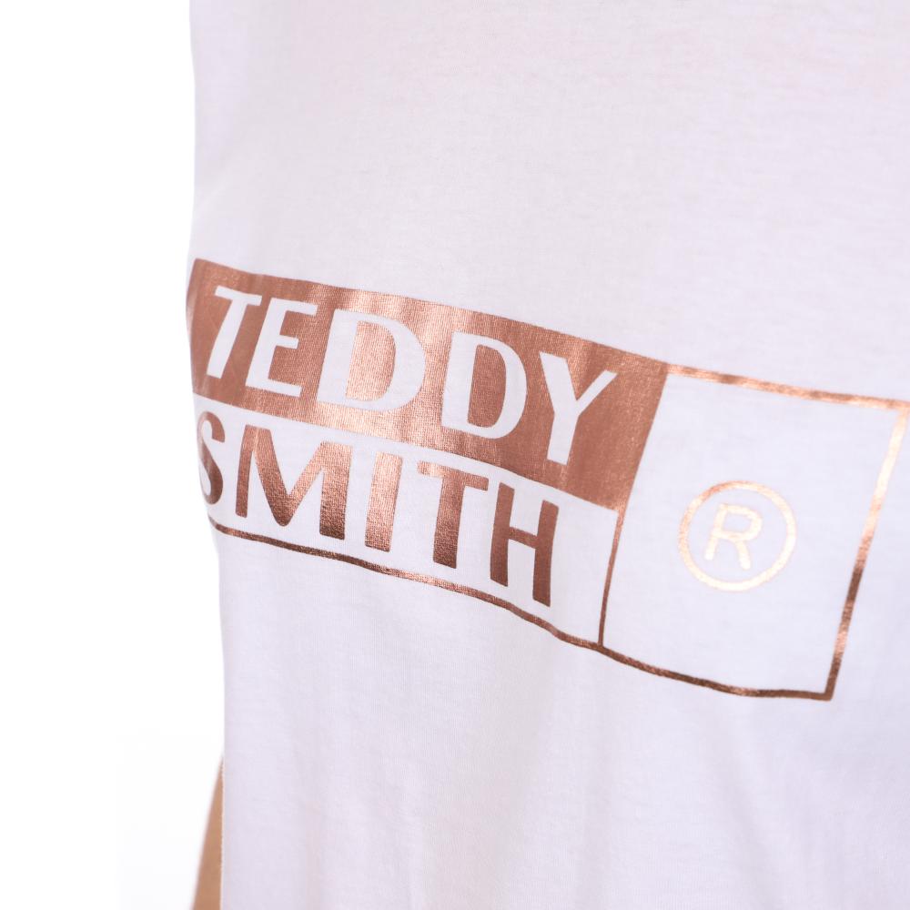 T-shirt Blanc Femme Teddy Smith Teddy vue 3