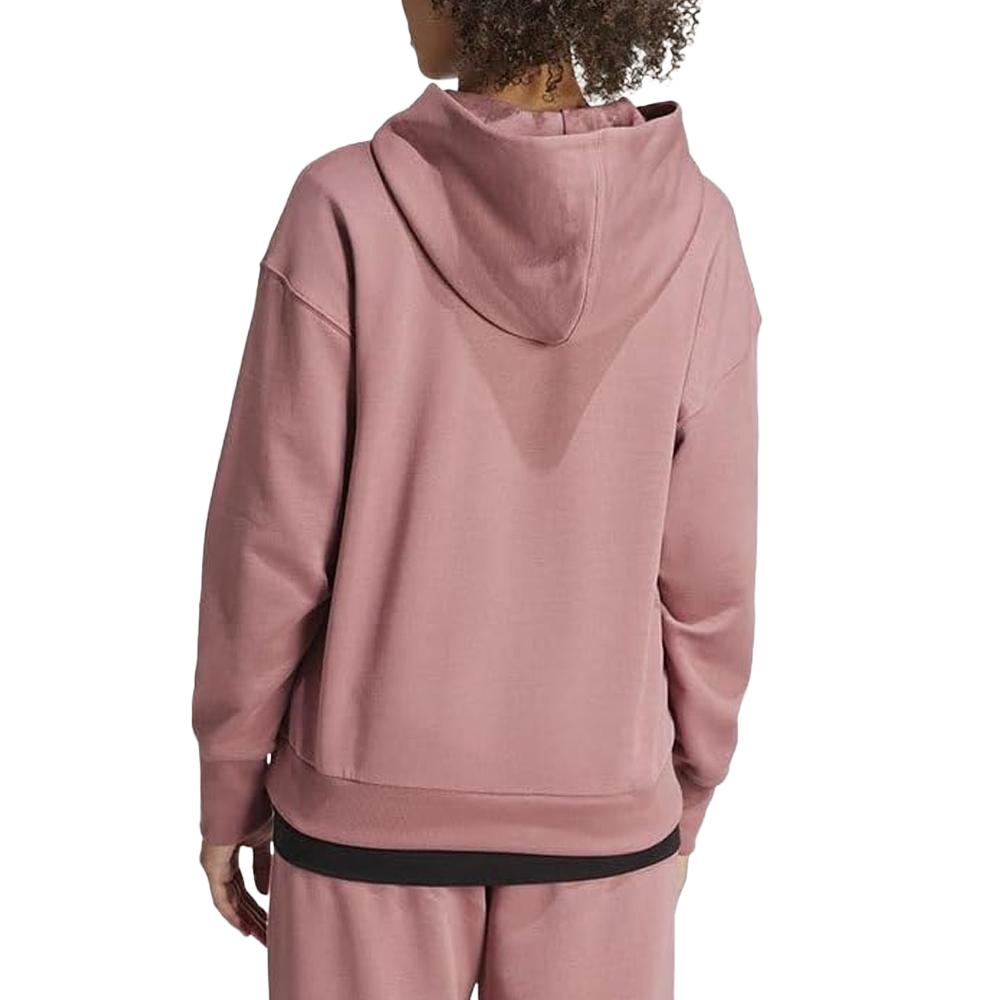 Sweat Vieux Rose Femme Adidas IY6808 vue 2