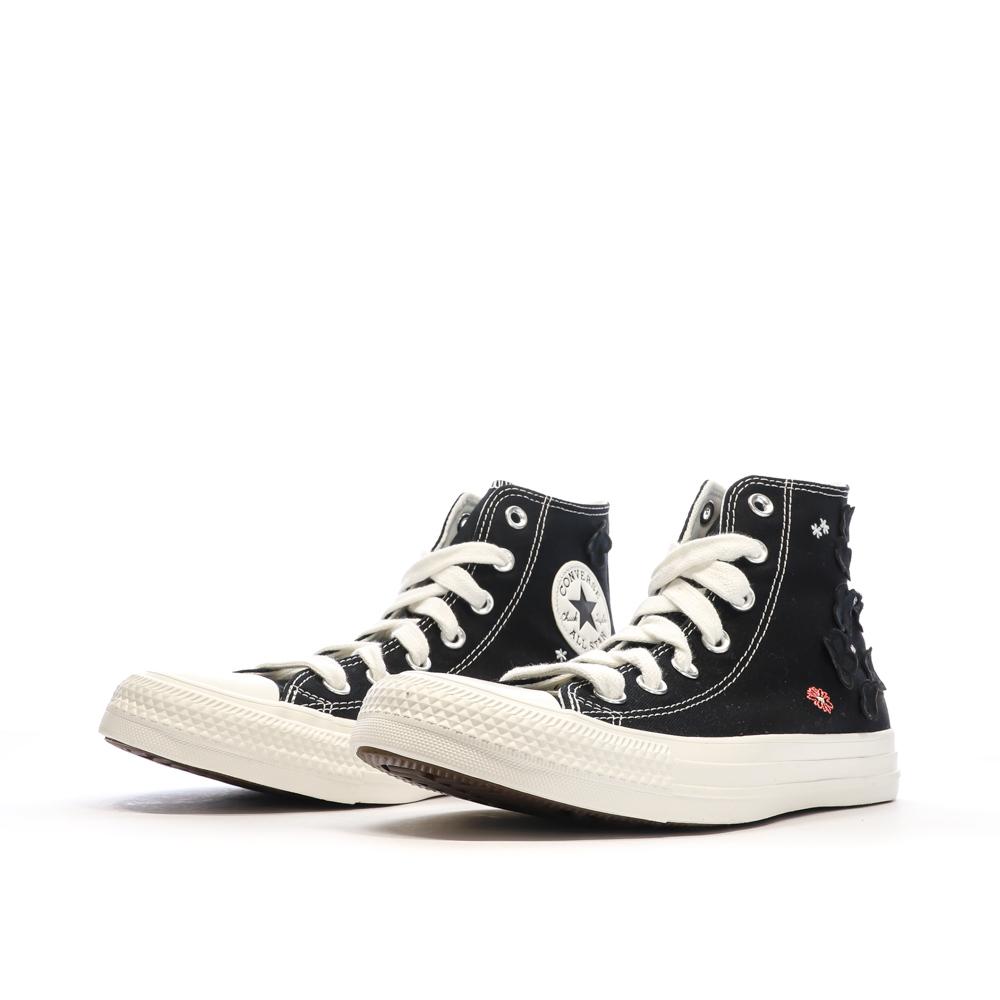 Baskets Noires Femme Converse Chuck Taylor All Star vue 6