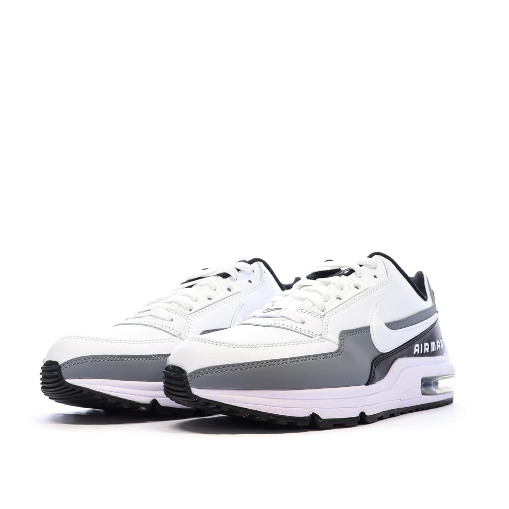 Baskets Blanches/Grises/Noires Homme Nike Air Max vue 6