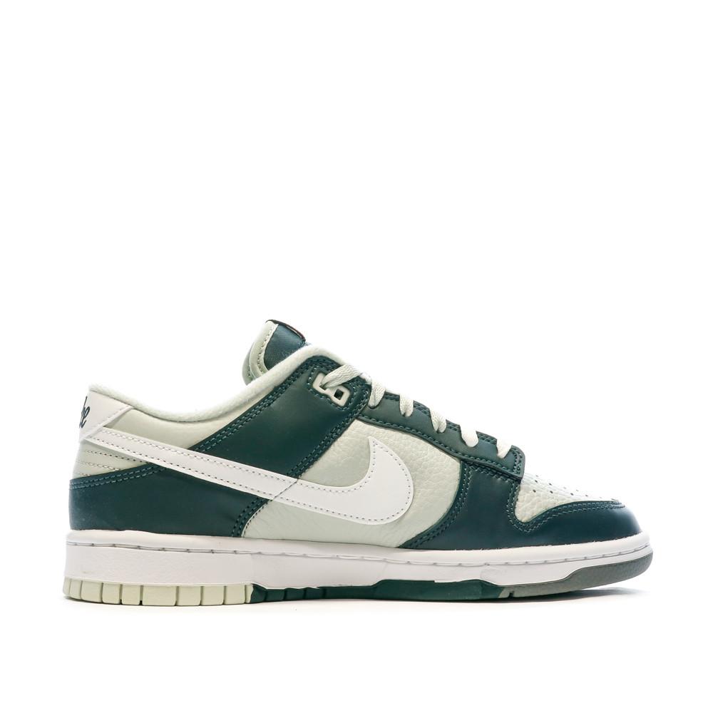 Baskets Vertes Homme Nike Dunk Low Retro Prm vue 2