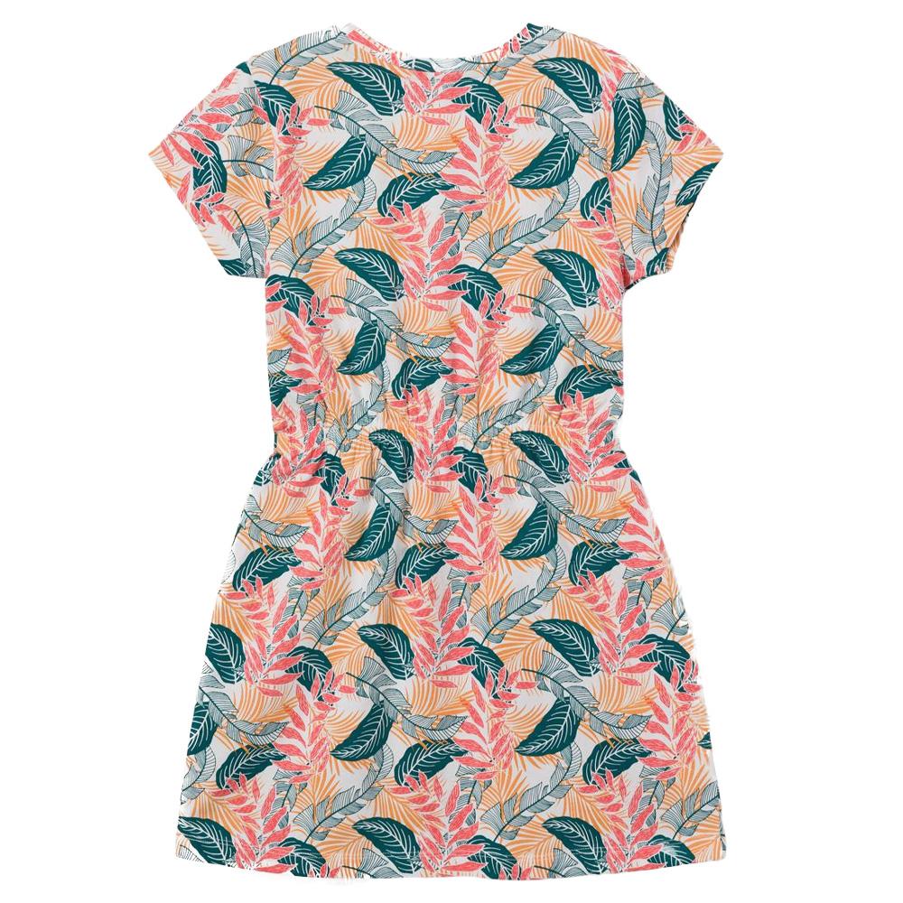 Robe Imprimé Rose/Blanc Fille Name it foskhi vue 2