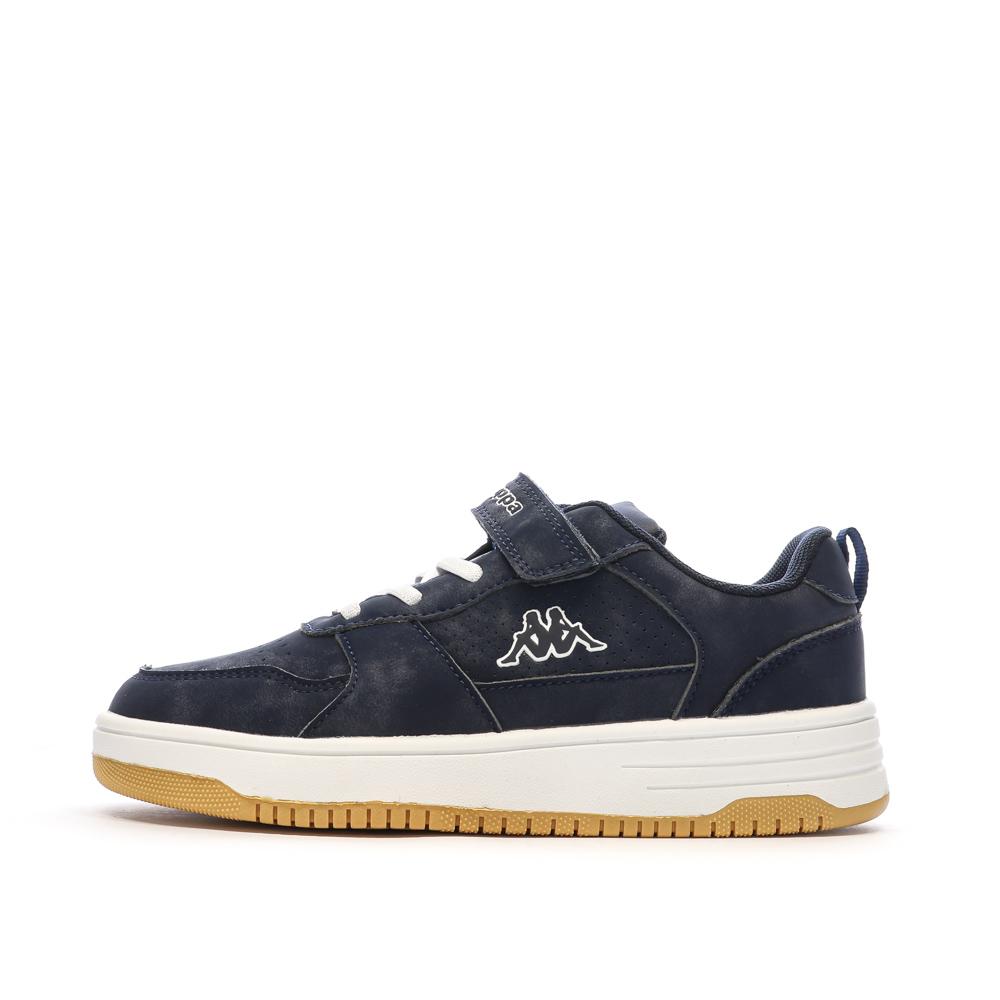 Baskets Marines/Blanches Garçon Kappa Falcon pas cher