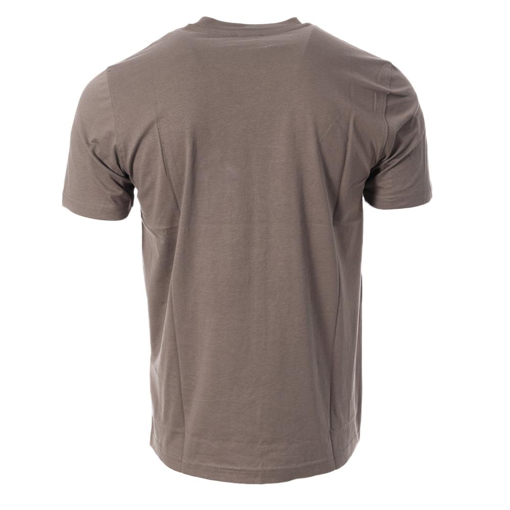 T-shirt Gris Homme Diesel T-just Small Ind Off Maglietta vue 2