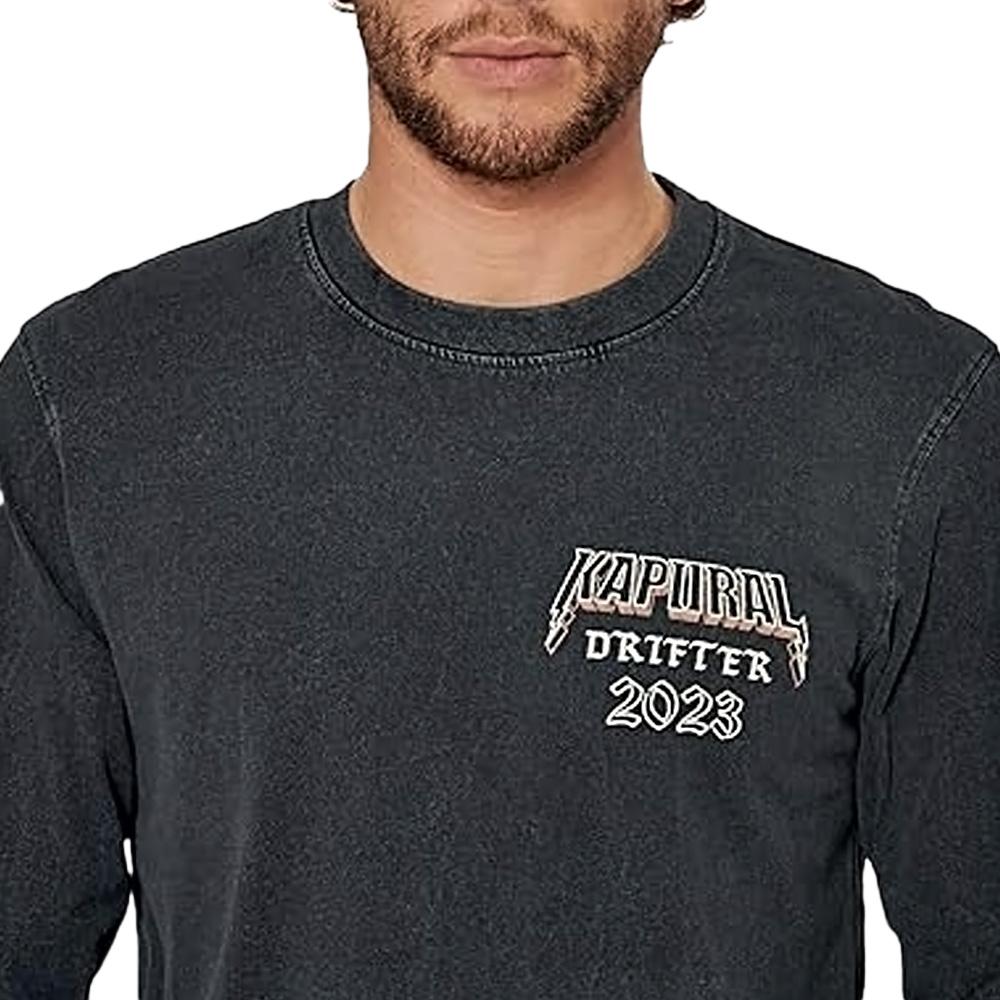 T-Shirt Noir Homme Kaporal CAZIM vue 2