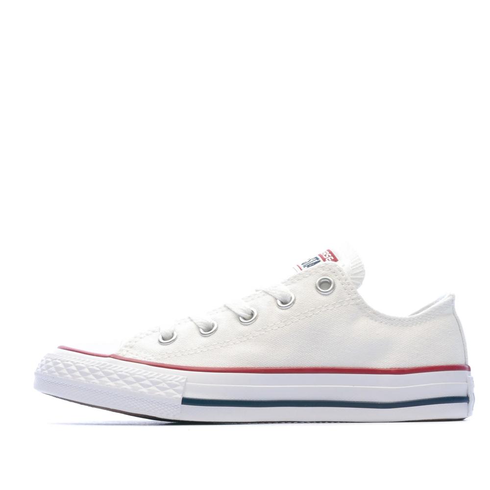All Star Basket Blanches Enfant Converse 3J256C pas cher