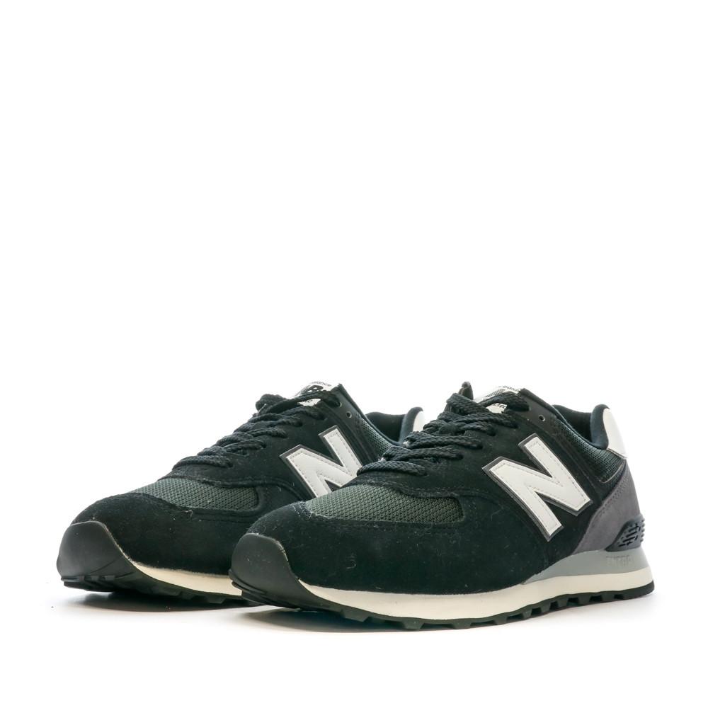 Baskets Noires/Gris Homme New Balance 574 vue 6