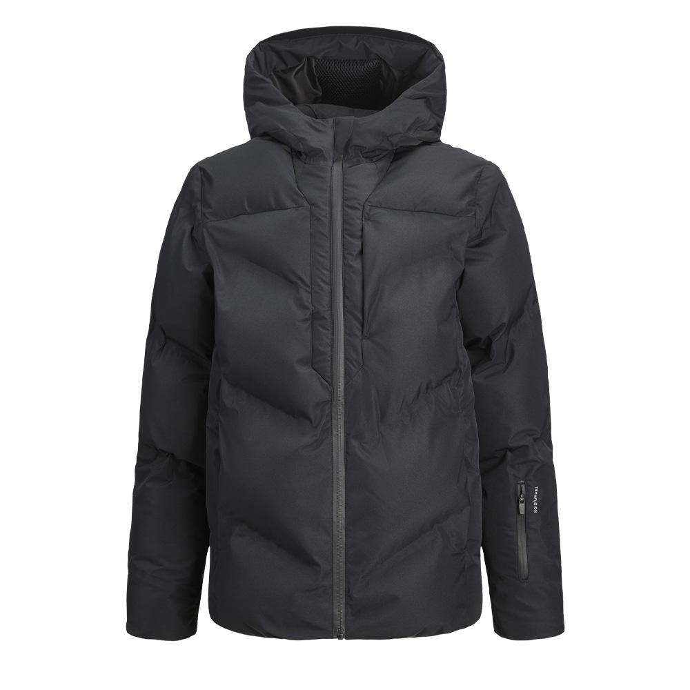 Doudoune Noir Garçon Jack & Jones Quilted vue 3