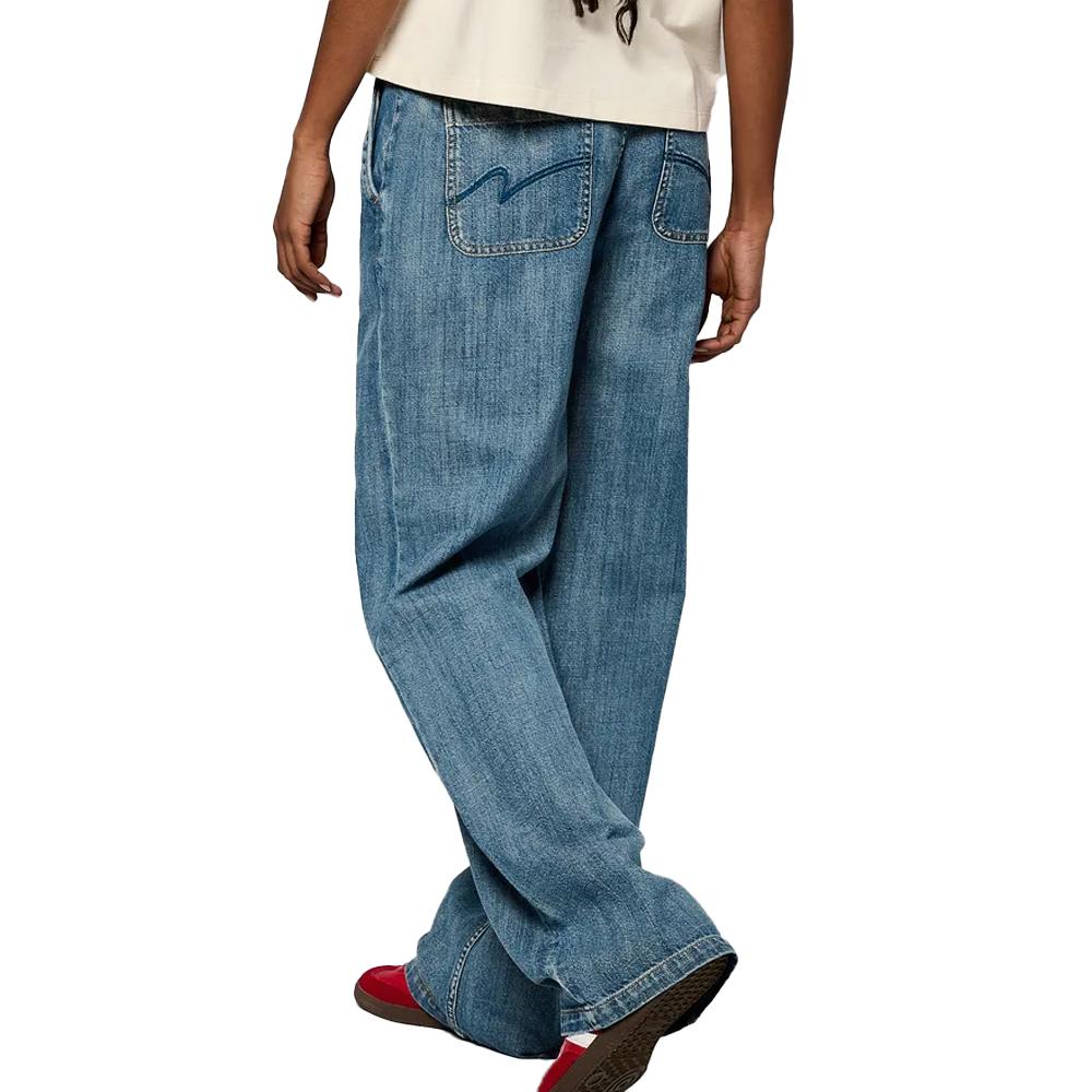 Jean Loose Bleu Femme Kaporal Brina vue 2