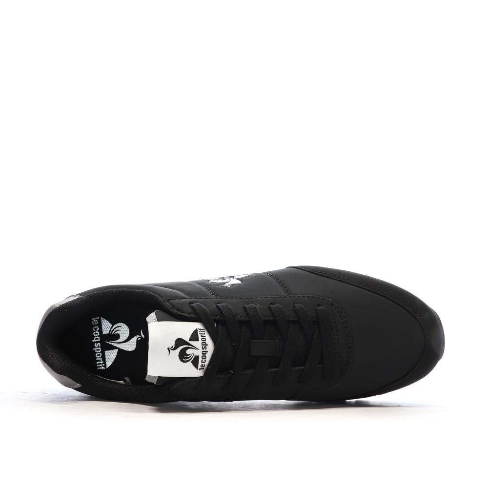 Baskets Noires/Blanches Homme Le Coq Sportif Racerone vue 4