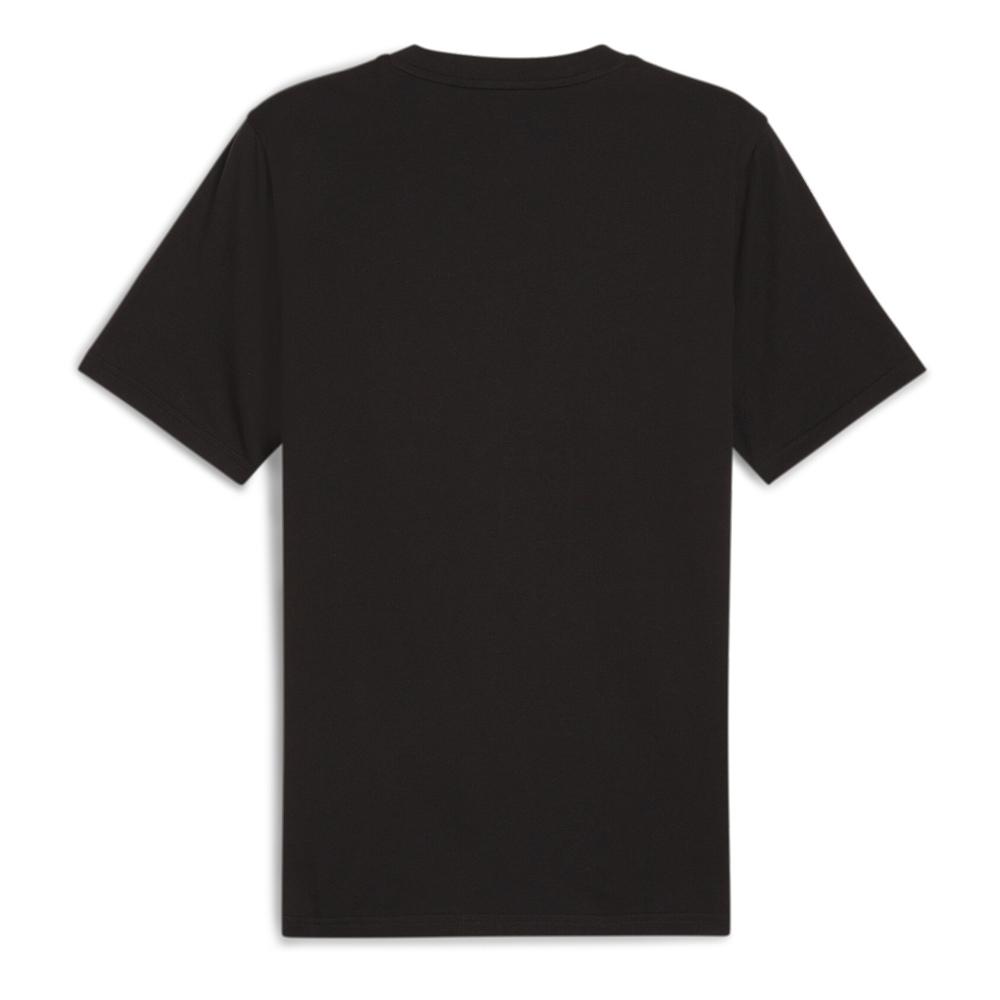 T-shirt Noir Homme Puma Ess+ Logo vue 2
