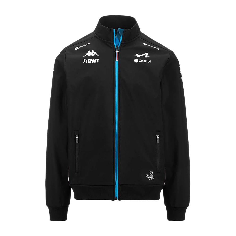 Veste Noire Homme Kappa Amdacy Alpine F1 pas cher
