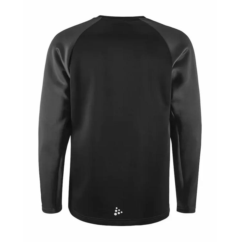 Sweat Noir Homme Homme Craft Crewneck vue 2