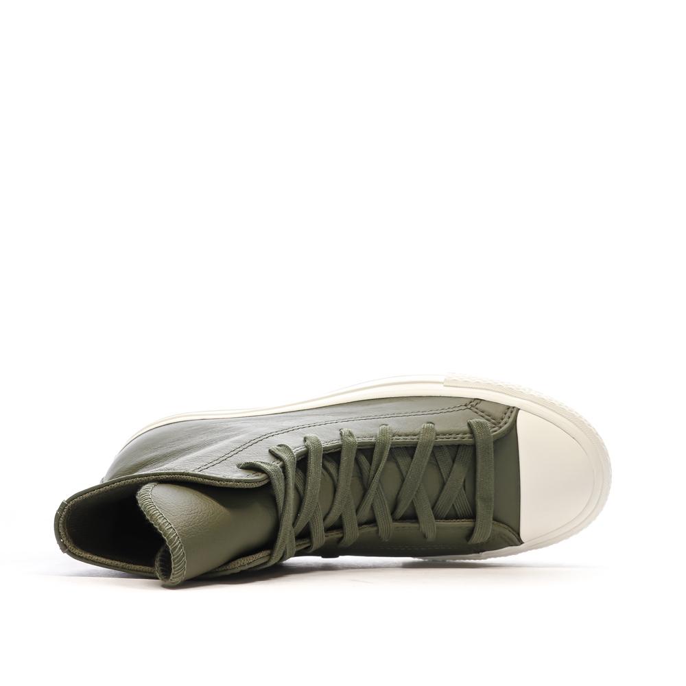 Baskets Kaki Femme Converse Chuck Taylor vue 4