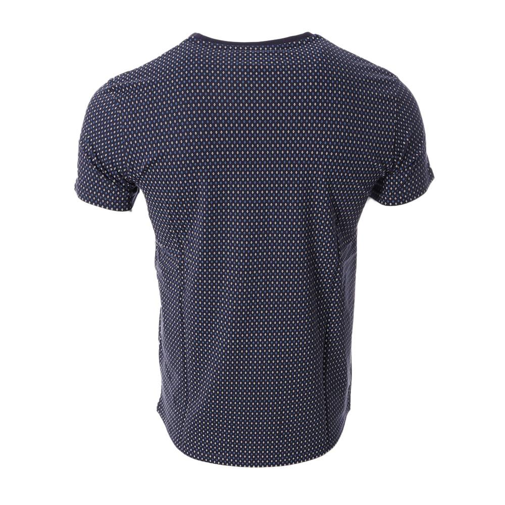 T-shirt Marine Homme Lee Cooper Opari vue 2