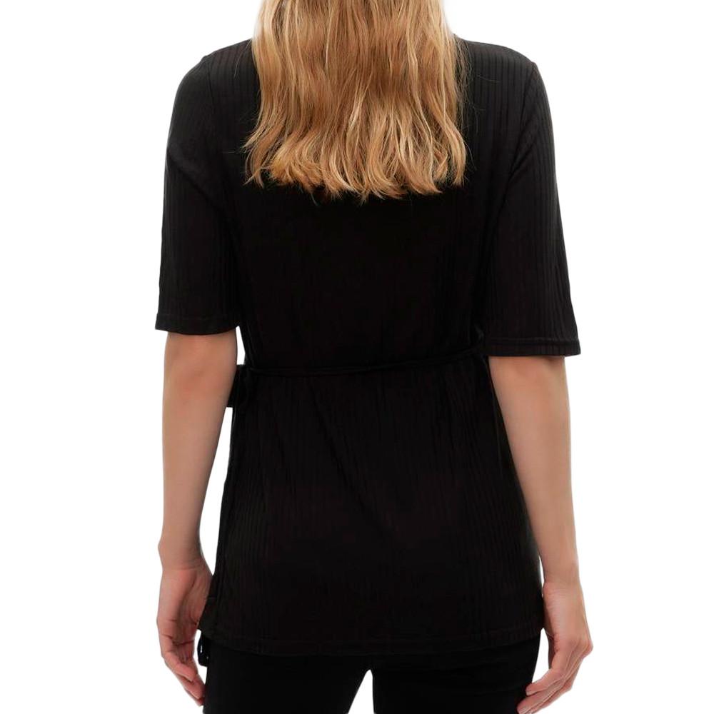 Bluse Schwarz Frau Mamalicious Trinity Ansicht 2