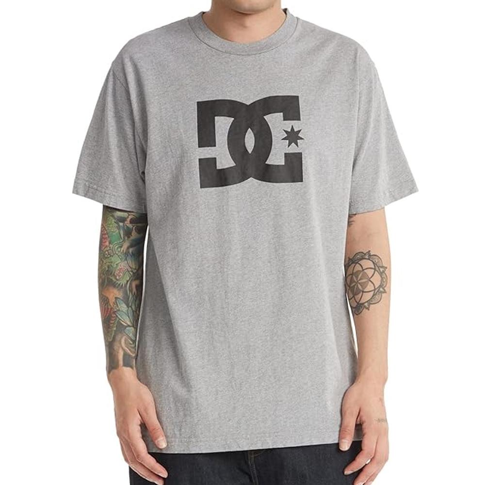 Graues Herren-T-Shirt von DC Shoes, Modell „DC Star“ günstig