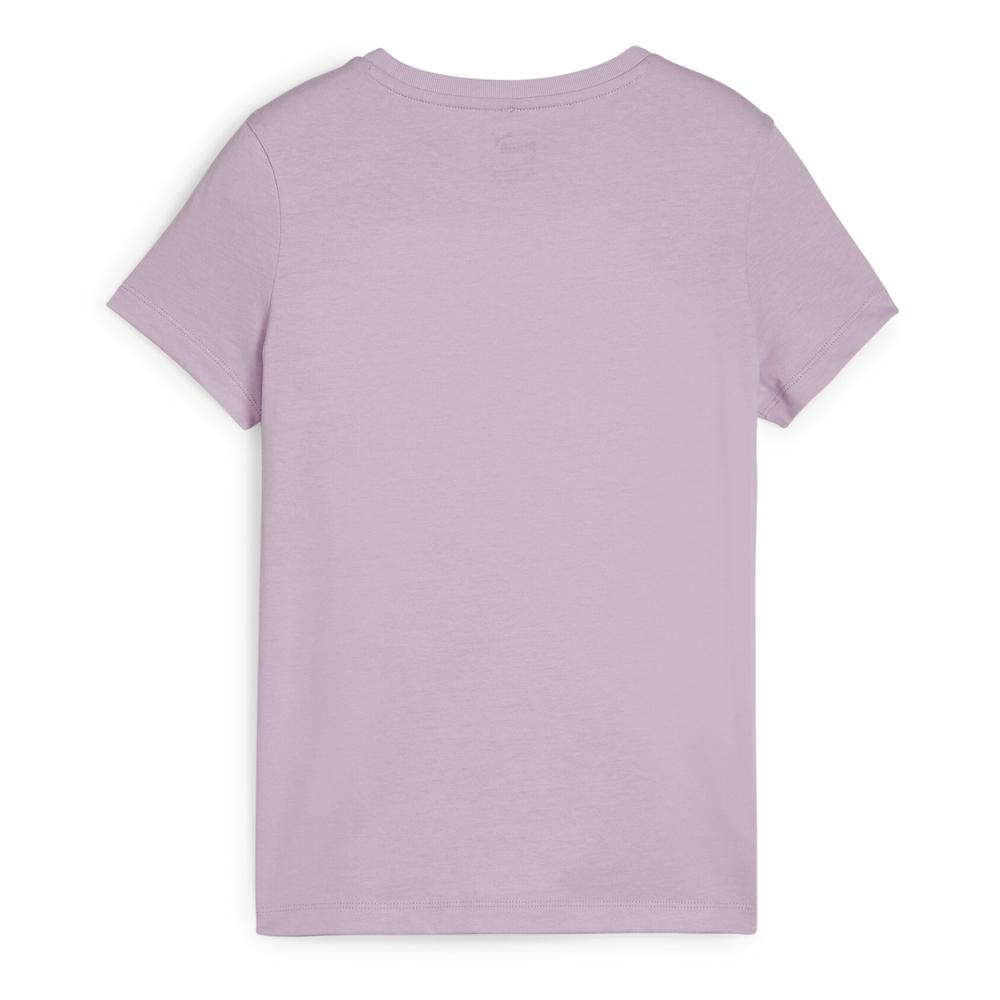 T-shirt Mauve/Blanc Fille Puma Power Tee vue 2
