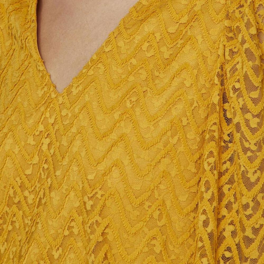 Blouse Jaune Femme Vila Vifary vue 3