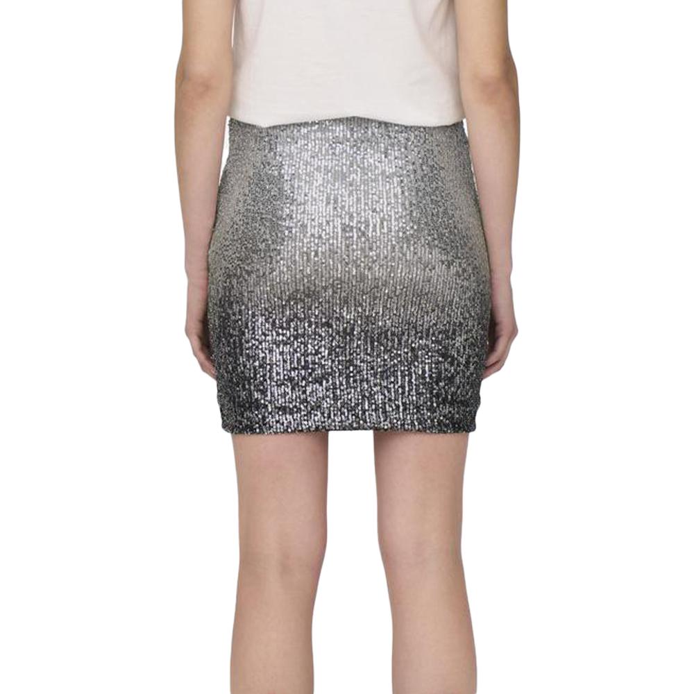 Jupe Grise à Sequins Femme JDY Milo vue 2