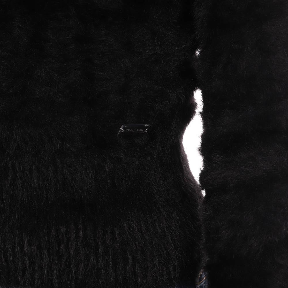 Pull Noir Fille Teddy Smith Evy vue 3