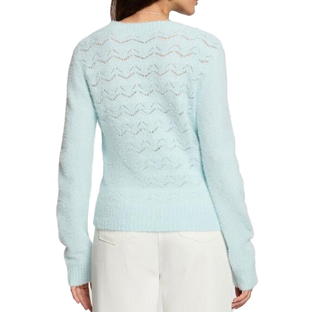 Pull Bleu Turquoise Femme Morgan vue 2
