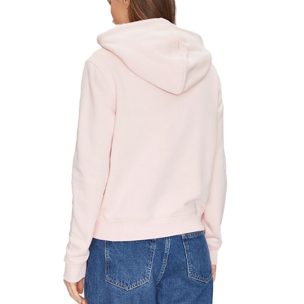 Sweat Rose Femme Guess Hood vue 2