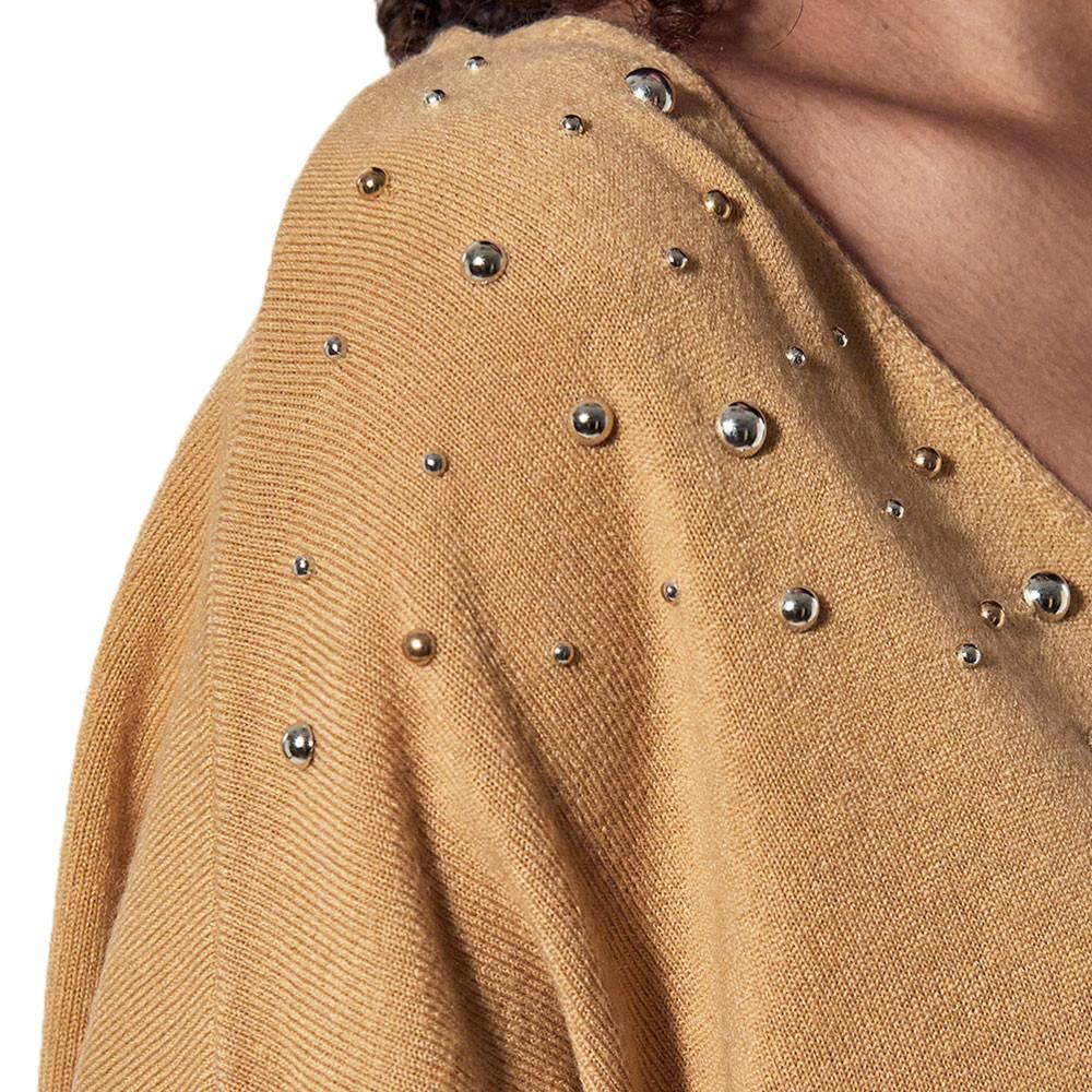 Pull Camel Femme Kaporal Duck vue 3